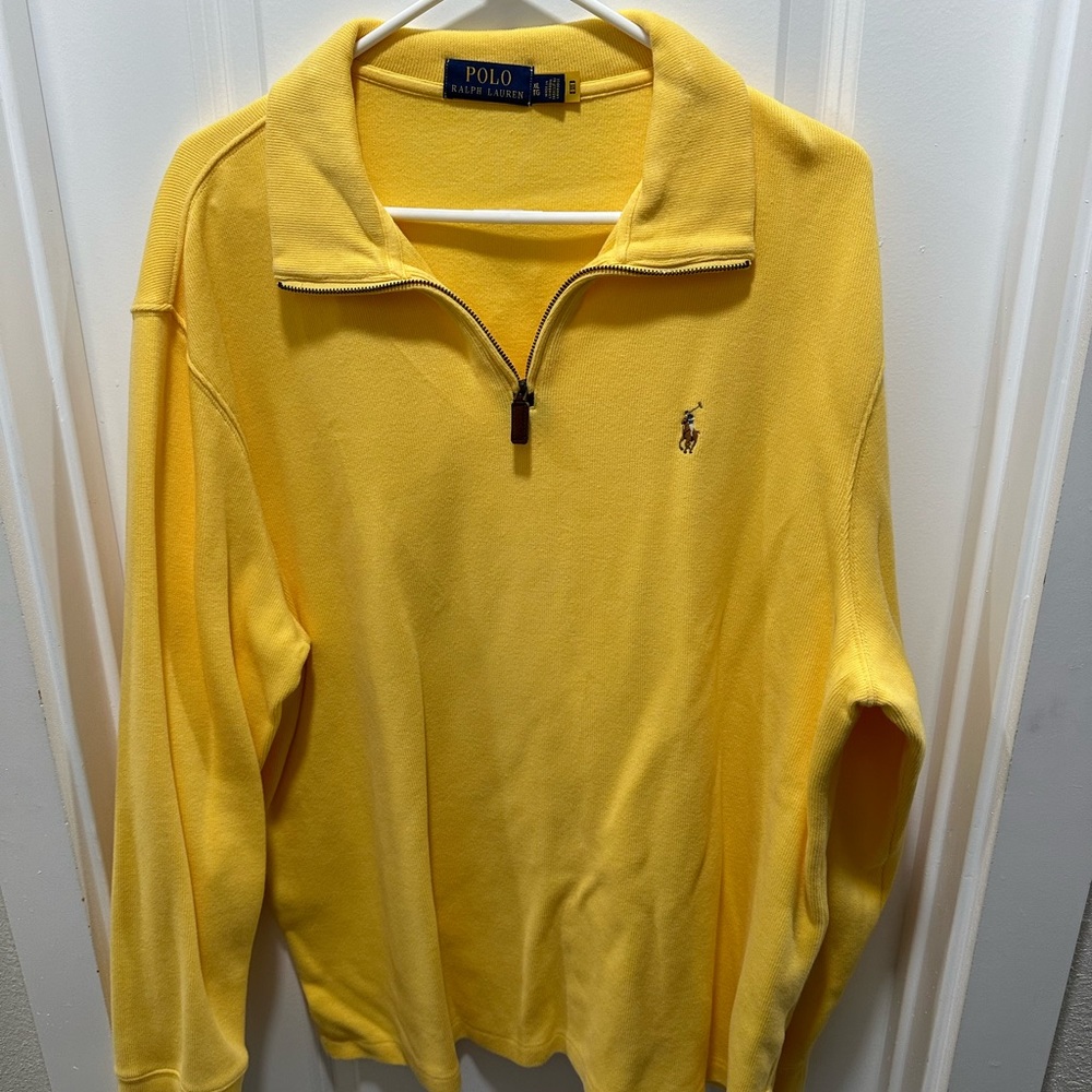 Quarter zip sweater
